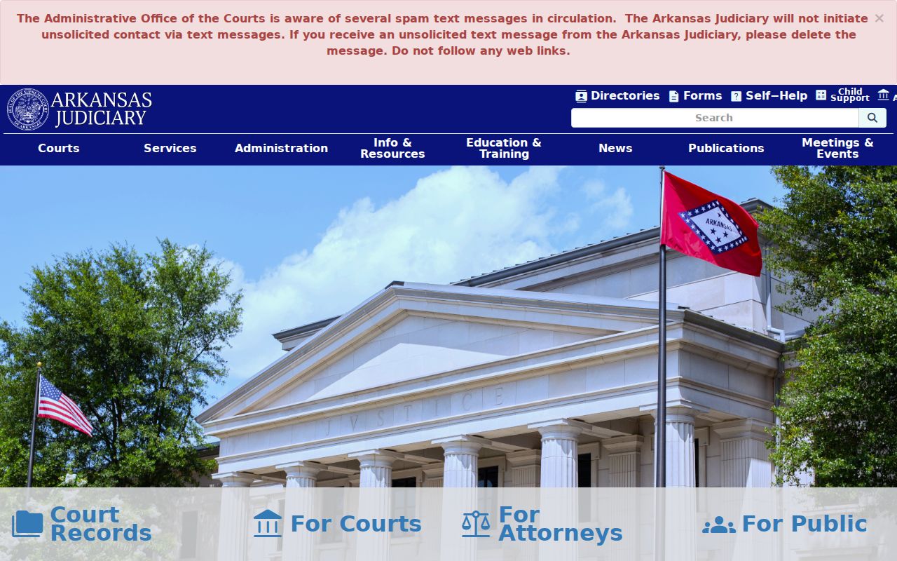 Poinsett County court docket access through the Arkansas Judiciary